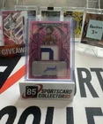 JARED MCCAIN 2024-25 OBSIDIAN RPA ROOKIE PATCH PINK FLOOD RC AUTO 48/49 SSP