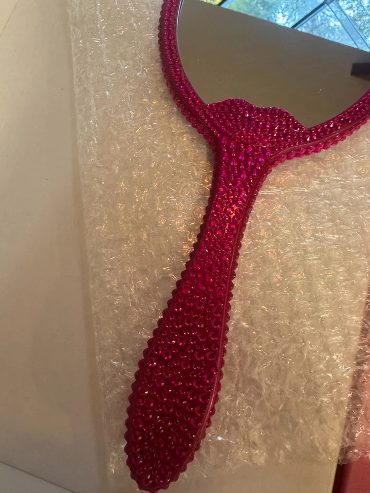 2) Espejo de mano ABH Alyssa Edwards BEAST rosa y estrella Jeffree púrpura lujuria de sangre Foto 4 de 4