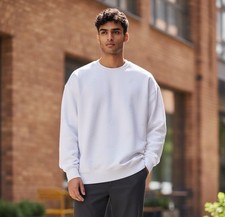Men's New York Souvenirs White NY Pattern Sweatshirt Size XL