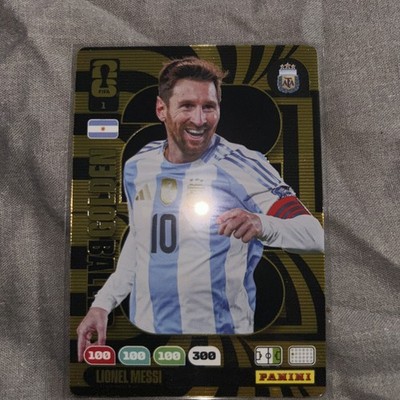 Panini Adrenalyn XL World Cup 2026 Lionel Messi Golden Baller #1