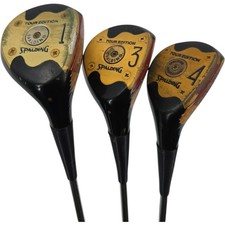 Spalding Tour Edition Driver 3 & 4 Fairway Wood Three Golf Club Bundle Men's RH