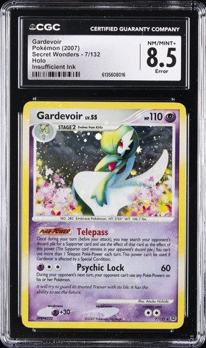 Gardevoir graded CGC 8.5 for sale on eBay