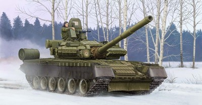 TRUMPETER 05566 RUSSIAN MODEL T-80BV MBT 1/35
