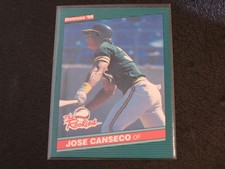 1986 Donruss The Rookies #22 JOSE CANSECO RC Rookie! A'S!