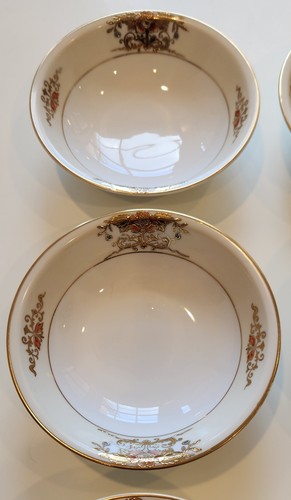 Set of 8 Stunning Vintage Noritake 42200 Coupe Cereal Bowls - Pristine Cond!! - Picture 6 of 8