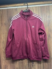 Vintage Adidas ATP Jacket Men's in Burgundy 0328