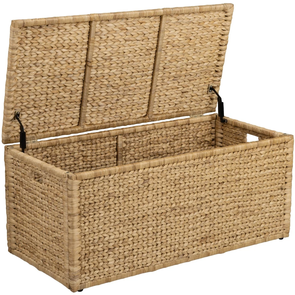 eHemco Heavy-Duty Water Hyacinth Storage Trunk, Natural, 42" (Collectible) 7204 - Image 2 of 4