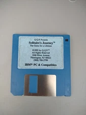 Solitaire's Journey North American PC 3.5" Diskette 1992 QQp IBM PC Compatibles 