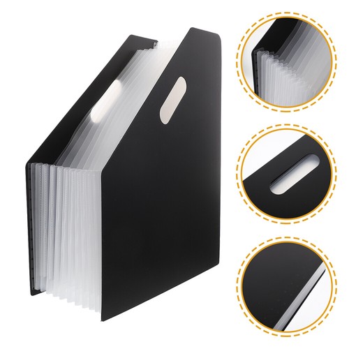 File Folder Storage Rack Documents Organizers Small Accordion Student - Picture 12 of 12