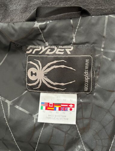 Spyder Ski Vest Thinsulate Water Resistant Dark Gray - L - Picture 5 of 5