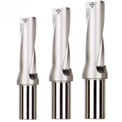 Indexable Drill Lathe Fast U Drill CNC High Efficiency Hole Making CarbideInsert