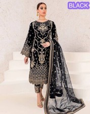 Launching New Chinon Silk Salwar Kameez With Dupatta For Function
