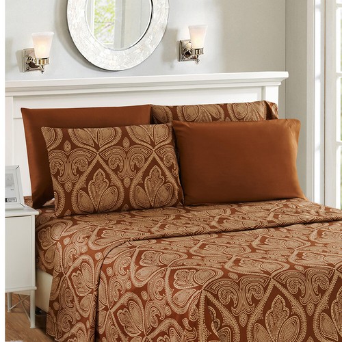 6 Piece Bed Sheets Deep Pocket 
