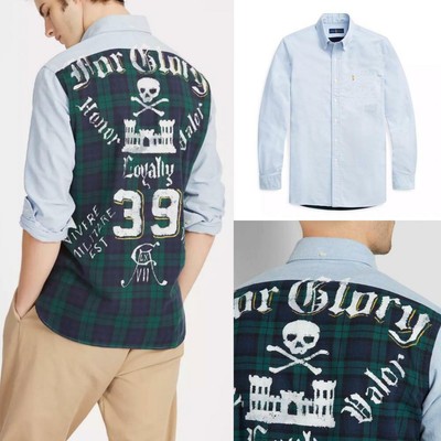 ralph lauren skull and crossbones shirt