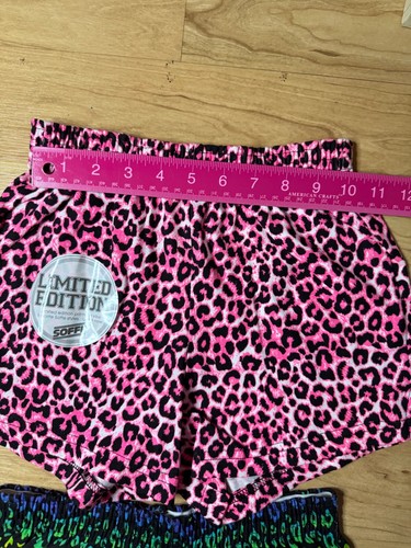 NEW Soffe Shorts Lot of 2 Cheer/Gym/Athletic Youth Medium (8-10) Fun Prints - Picture 2 of 7