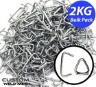 Hog Rings 2KG BULK PACK Zinc plated loose hog rings upholstery seats UK Stock 