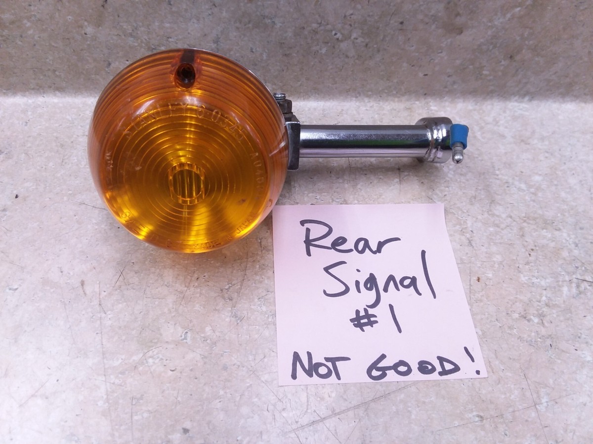 Kawasaki F7 Enduro 175 OEM REAR Turn Signal #1 NOT WORKING 1974