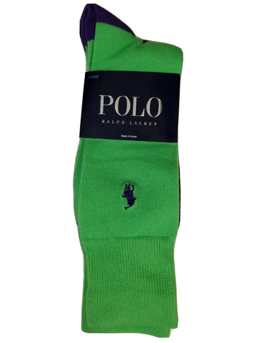 Green hot sale polo socks