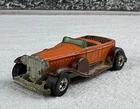 Vintage 1976 Mattel Hot Wheels '31 Doozie Orange Brown Diecast Car Hong Kong