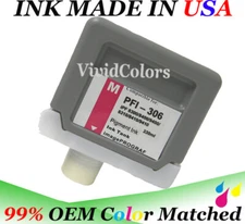 Replacement Pigment Magenta PFI306 ink cartridge  for Canon iPF9400s 