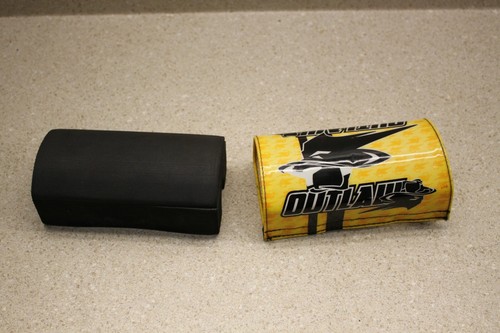Outlaw Bar Pad Yellow CR CRF KX RM YZ KTM SXF 2552 B2 - Foto 2 di 3