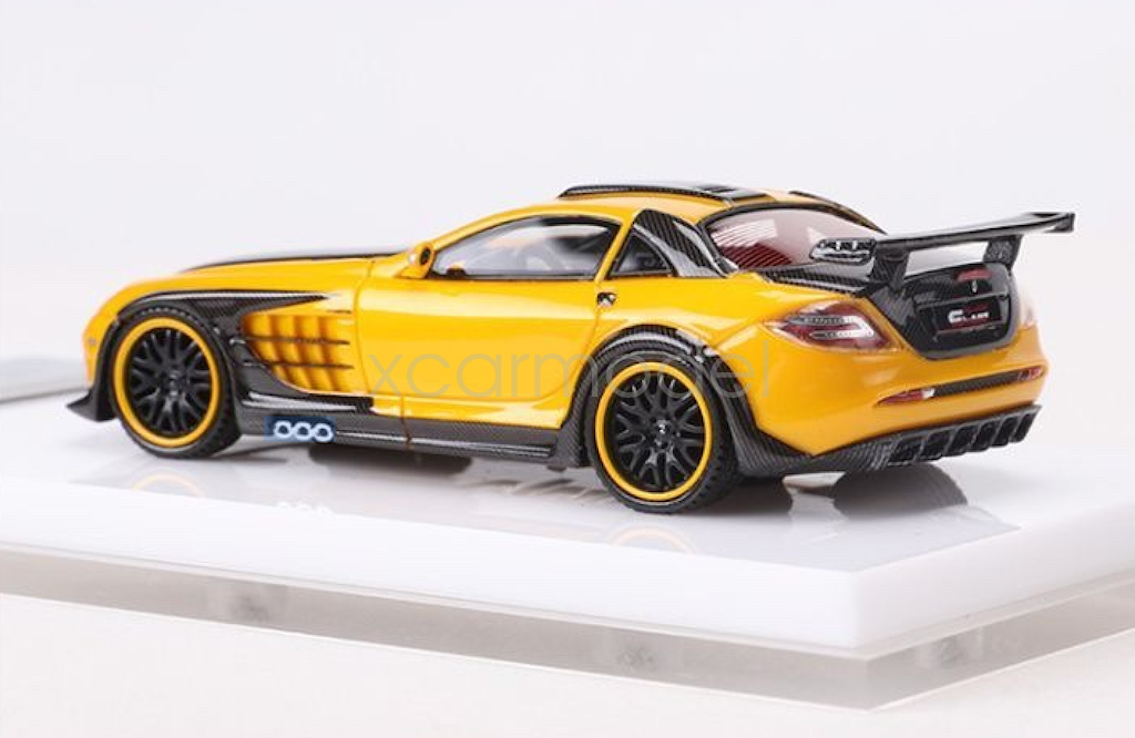 VMB 1:64 Scale Yellow Benz SLR Hamann Coupe Racing Sport Model Diecast Resin Car
