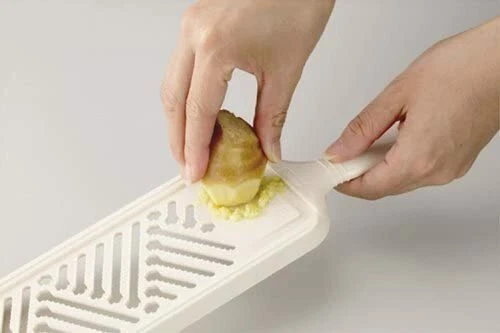 Kyocera кухонная терка CNS-060WH белый комплект приправа тарелка сделано в Японии новый - Изображение 3 из 4