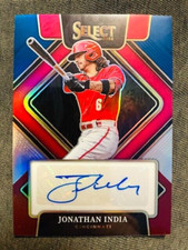 2022 Panini Select Jonathan India Signatures Auto Autograph Tri-Color /99 Rare