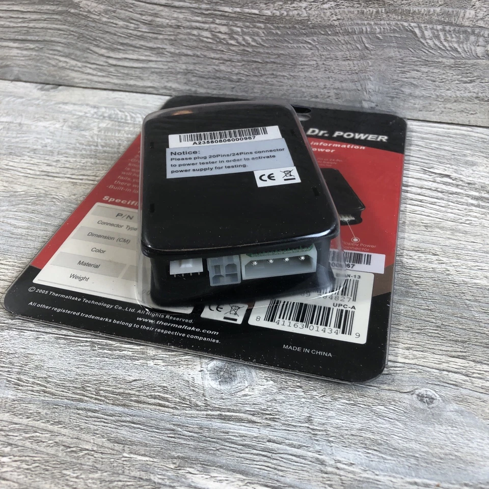 Thermaltake Dr. Power A2358 Power Visual Power Supply Meter / NEW - Image 3 of 4