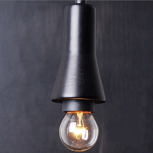 Glass Pendant Light Kitchen Lamp Wood Pendant Lighting Bar Modern Ceiling Lights - Picture 5 of 32