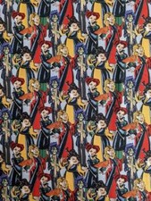 Hocus Pocus Sanderson Sisters Packed Cotton Fabric 1 yard 30" x 43"