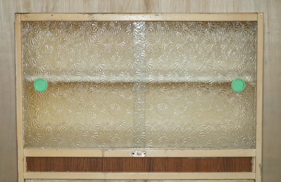 Классный ретро оригинальный английский кухонный шкаф для галантереи Larda 1950-е - Изображение 3 из 4