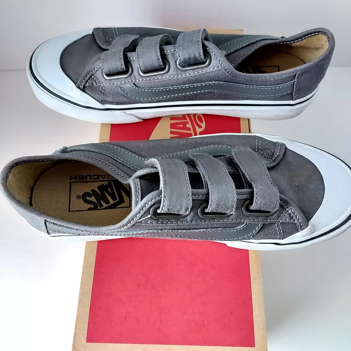 vans black ball velcro
