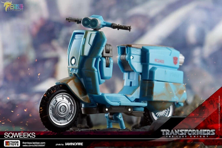Transformers Sqweeks Autobot Hasbro The Last Knight Action Figure Kids Toys New！ - Image 4 of 4