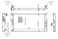 Hart KüHler WasserküHler Passend FüR BMW 1Er 3Er Touring F20 F21 F31 F30 F80