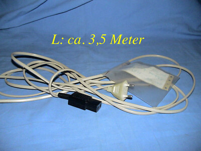 3,5 Meter Philips Dorn  AT210 Audiometer Kabel 2x Stecker HiFi Geräte Equipment