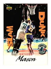 1997 Upper Deck Nestle Slam Dunk #SD37 Anthony Mason Charlotte Hornets