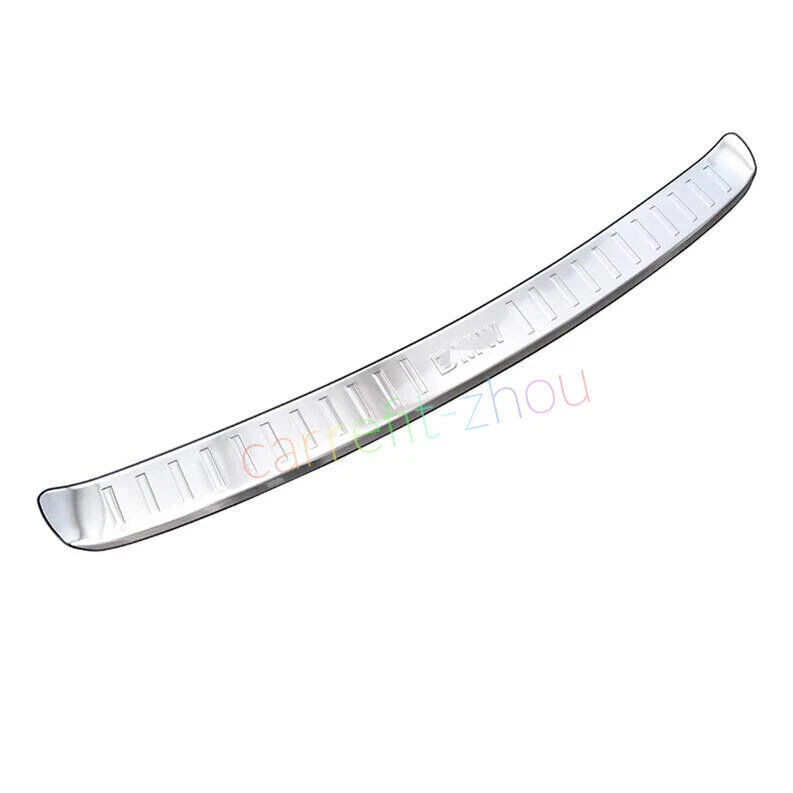 Rear Bumper Sill Guard Plate Cover Trim Stainless For 2014-2017 2018 BMW X5 F15 — 第 2/4 张图片