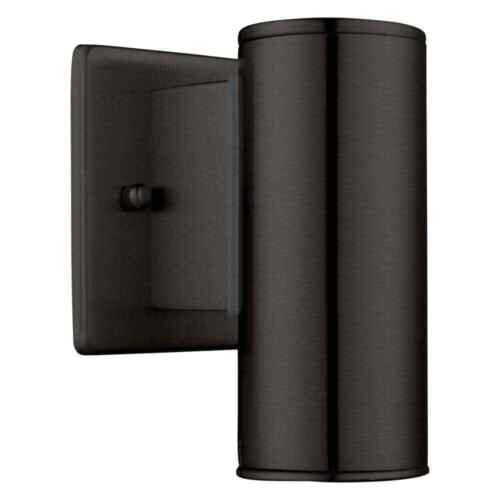 Eglo Riga 1-Light Black Hardwired Outdoor Wall Sconce 200032A