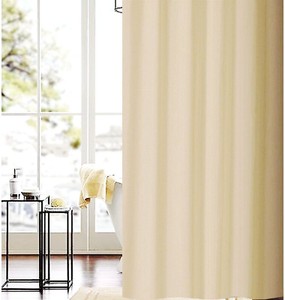 Solid beige shower curtain 1.8mx2.2m new free shipping
