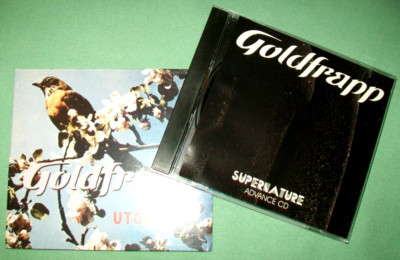 Goldfrapp **PROMO CD LOT** Utopia -- Supernature