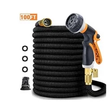 Garden Hose 100 Feet Expandable Upgraded Strength 3750D Expanding Lightweight