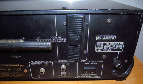 Marantz 2120 Analog Tuner (Works, Cleaned, Tested, LED's) - Picture 8 of 9