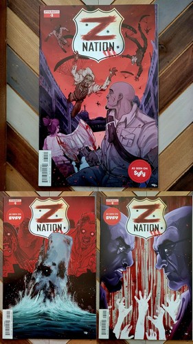 Z-NATION #3,5,6 (Dynamite 2017) Sci-Fi & Horror / 3er Set (Syfy Network)