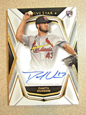 2019 TOPPS FIVE STAR DAKOTA HUDSON AUTO SIGNED ST. LOUIS CARDINALS ROOKIE RC