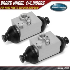 2x Rear Driver & Passenger Drum Brake Wheel Cylinder for Ford Fiesta 2011-2019