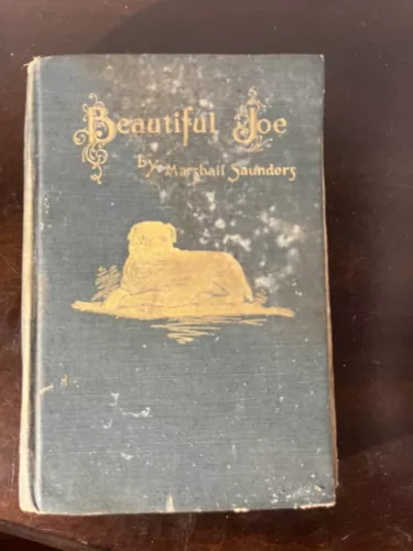 Beautiful Joe- Marshall Saunders, TRUE VINTAGE 1894 HC Book *1ST*