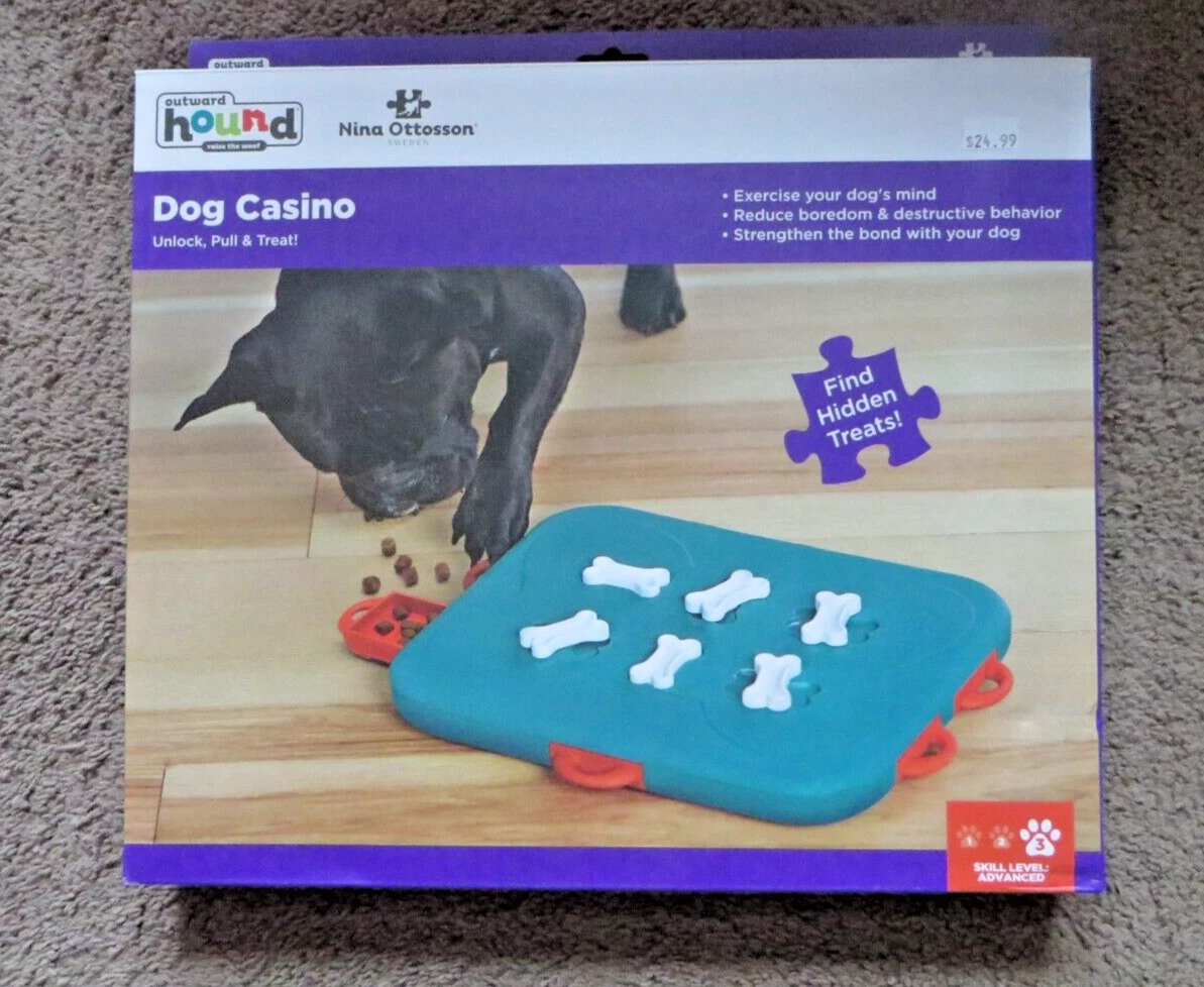 OUTWARD HOUNDS PUZZLE TOY LEVEL 3 DOG CASINO