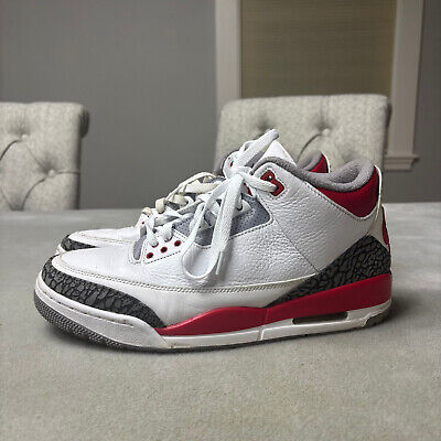 Nike Air Jordan 3 Retro 'Fire Red' 2022 Shoes Sneakers Men's Nike Air Jordan 3 Retro 'Fire Red' 2022 Shoes Sneakers Men's