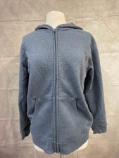 Danskin Women's Full Zip Hoodie Blue Size L